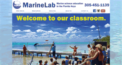 Desktop Screenshot of marinelab.org